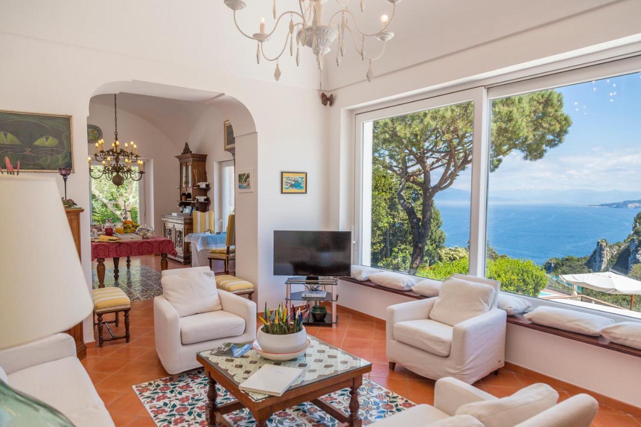 Suite Villa Carolina Капри Экстерьер фото
